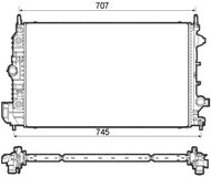 NRF Engine cooler 53132 - Car cooler
