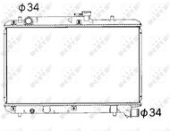 NRF Engine cooler 53351 - Car cooler