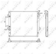 NRF Engine cooler 53568 - Car cooler