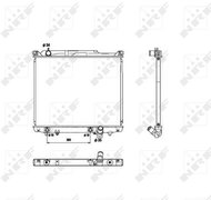 NRF Engine cooler 53576 - Car cooler