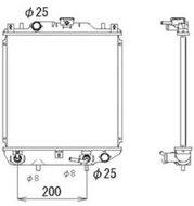 NRF Engine cooler 53577 - Car cooler