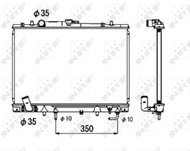 NRF Engine cooler 53687 - Car cooler