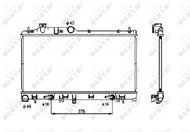 NRF Engine cooler 53700 - Car cooler