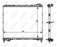 NRF Engine cooler 59174 - Car cooler