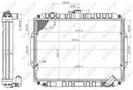 NRF Radiator, engine cooling 503486 - Car cooler