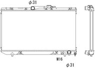 NRF Radiator, engine cooling 503964 - Car cooler