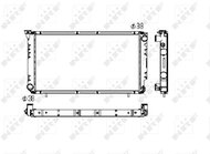 NRF Radiator, engine cooling 506671 - Car cooler