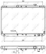 NRF Radiator, engine cooling 506721 - Car cooler