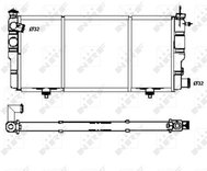 NRF Radiator, engine cooling 507120 - Car cooler