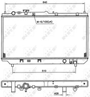 NRF Radiator, engine cooling 509511 - Car cooler