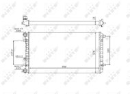 NRF Radiator, engine cooling 509644 - Car cooler