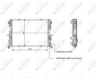 NRF Radiator, engine cooling 509729 - Car cooler