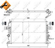 NRF Radiator, engine cooling 53000 - Car cooler