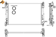 NRF Radiator, engine cooling 53017 - Car cooler