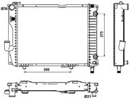 NRF Radiator, engine cooling 53030 - Car cooler