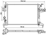 NRF Radiator, engine cooling 53035 - Car cooler