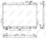 NRF Radiator, engine cooling 53050 - Car cooler