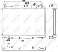 NRF Radiator, engine cooling 53059 - Car cooler