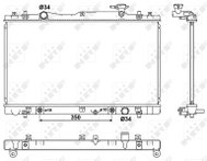 NRF Radiator, engine cooling 53063 - Car cooler