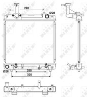 NRF Radiator, engine cooling 53079 - Car cooler