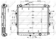 NRF Radiator, engine cooling 53151 - Car cooler