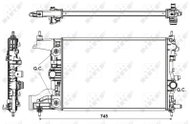 NRF Radiator, engine cooling 53153 - Car cooler