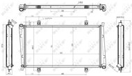 NRF Radiator, engine cooling 53157 - Car cooler