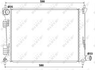 NRF Radiator, engine cooling 53166 - Car cooler