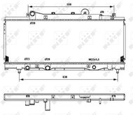 NRF Radiator, engine cooling 53202 - Car cooler