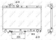 NRF Radiator, engine cooling 53272 - Car cooler