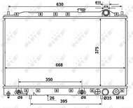 NRF Radiator, engine cooling 53274 - Car cooler