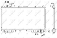 NRF Radiator, engine cooling 53275 - Car cooler