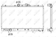 NRF Radiator, engine cooling 53312 - Car cooler