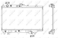 NRF Radiator, engine cooling 53322 - Car cooler