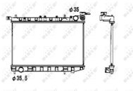 NRF Radiator, engine cooling 53341 - Car cooler