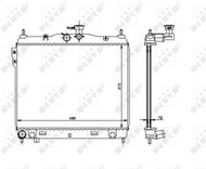 NRF Radiator, engine cooling 53361 - Car cooler