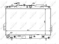 NRF Radiator, engine cooling 53363 - Car cooler
