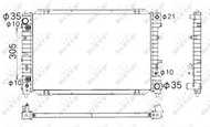 NRF Radiator, engine cooling 53378 - Car cooler
