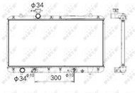 NRF Radiator, engine cooling 53429 - Car cooler