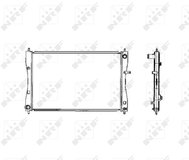 NRF Radiator, engine cooling 53463 - Car cooler