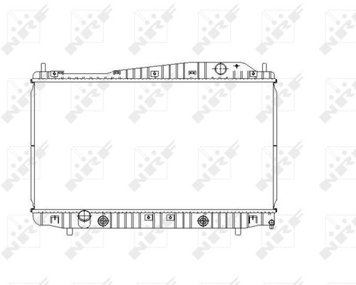 NRF Radiator, engine cooling 53482 - Car cooler - Main image