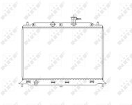 NRF Radiator, engine cooling 53491 - Car cooler