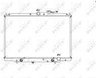 NRF Radiator, engine cooling 53515 - Car cooler