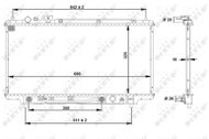 NRF Radiator, engine cooling 53519 - Car cooler