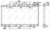 NRF Radiator, engine cooling 53523 - Car cooler