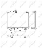 NRF Radiator, engine cooling 53578 - Car cooler
