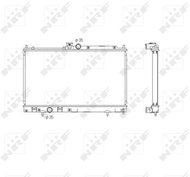 NRF Radiator, engine cooling 53591 - Car cooler