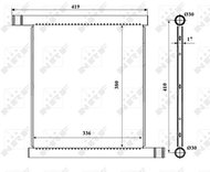 NRF Radiator, engine cooling 53598 - Car cooler