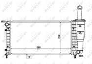 NRF Radiator, engine cooling 53601 - Car cooler
