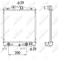 NRF Radiator, engine cooling 536355 - Car cooler